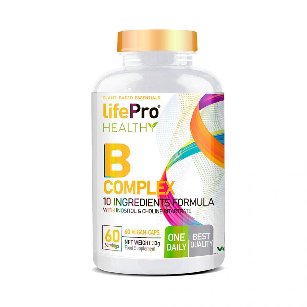 Kompleks witamin B – 60 kapsułek LifePRO wegańskich