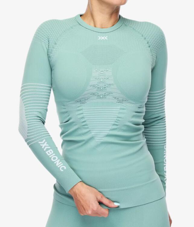 Koszulka termoaktywna damska X-Bionic ENERGIZER 4.0 Green