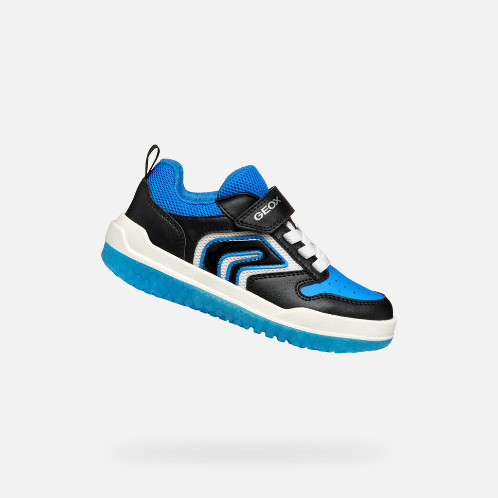Buty GEOX J BUZZERLIGHT BOY Niebieski