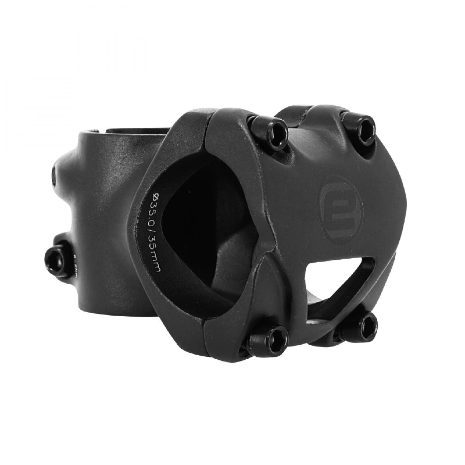 Czarny aluminiowy wspornik kierownicy do widelców Ergotec Ray 11-8 homologue ni