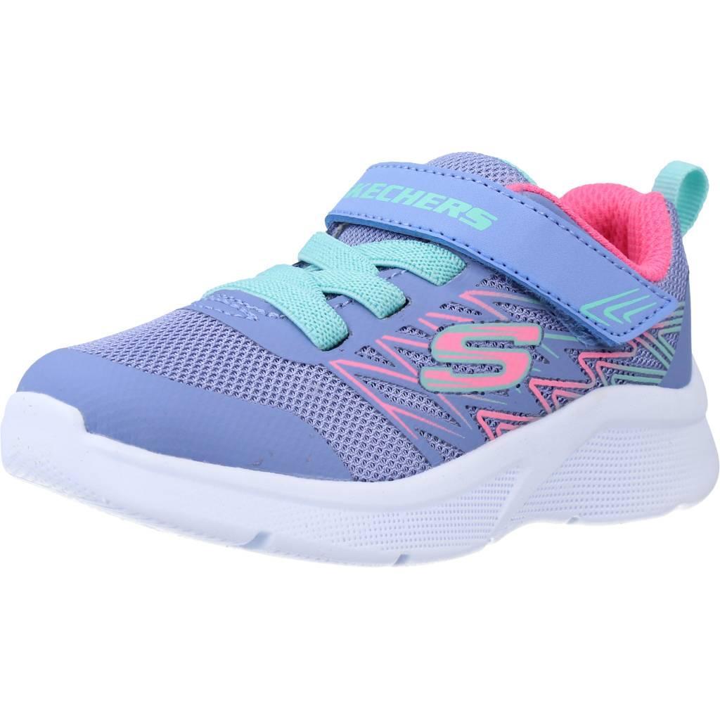 Buty SKECHERS MICROSPEC - BOLD DELIGHT Niebieski