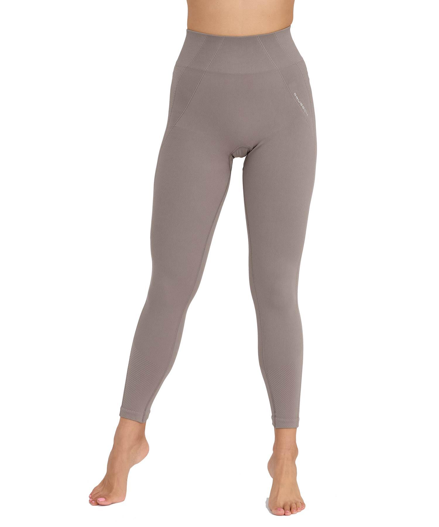 Legginsy damskie z wysokim stanem Brubeck CASUAL