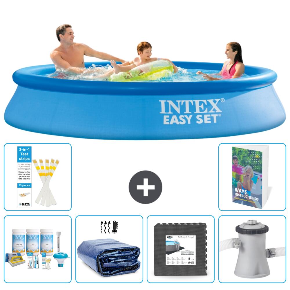 INTEX Basen Easy Set Okrągły - 305x61 cm - 7-częściowy S59