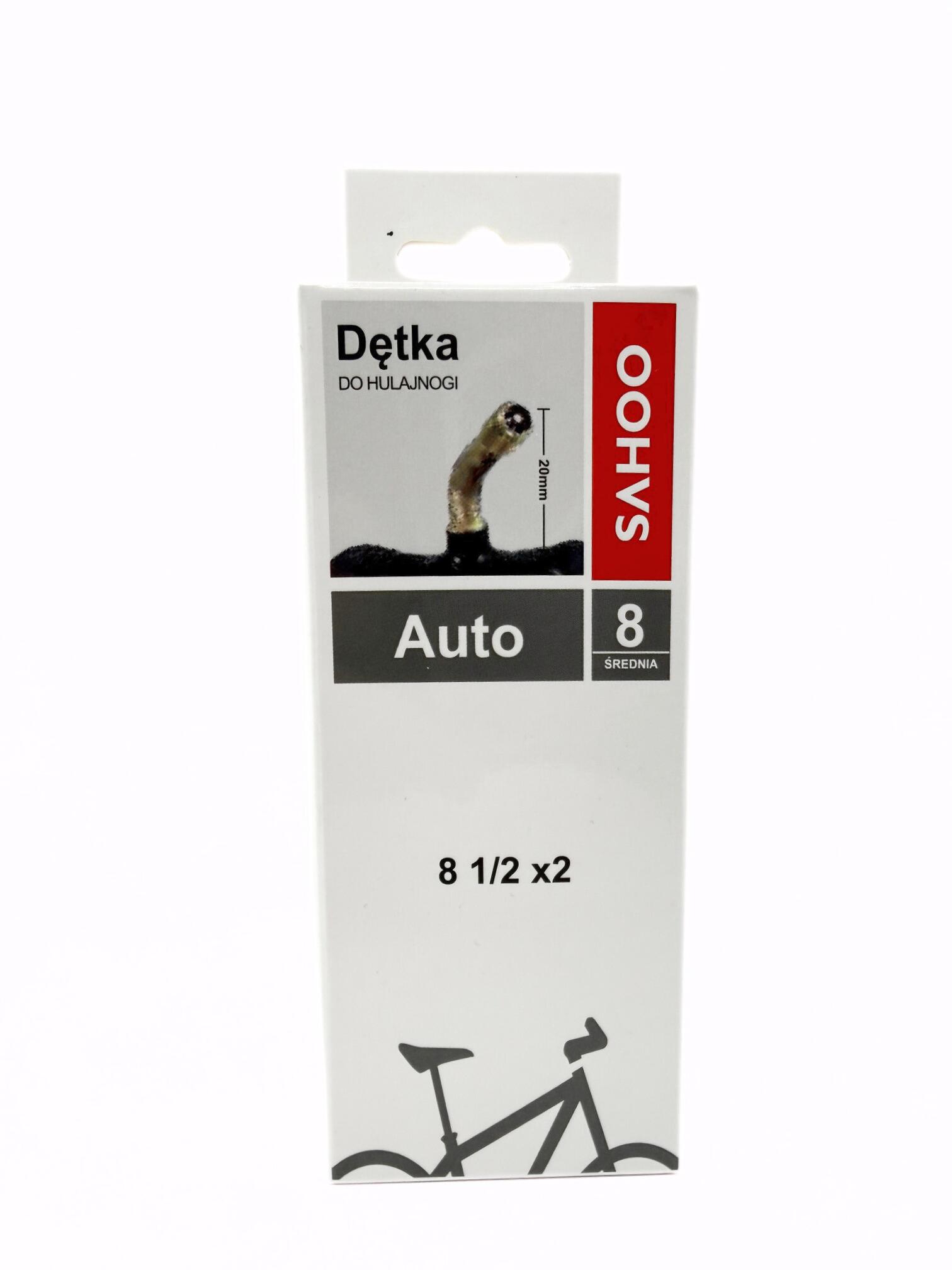 Dętka do hulajnogi 8 1/2x 2 zawór CR202 90/45 °, Sahoo