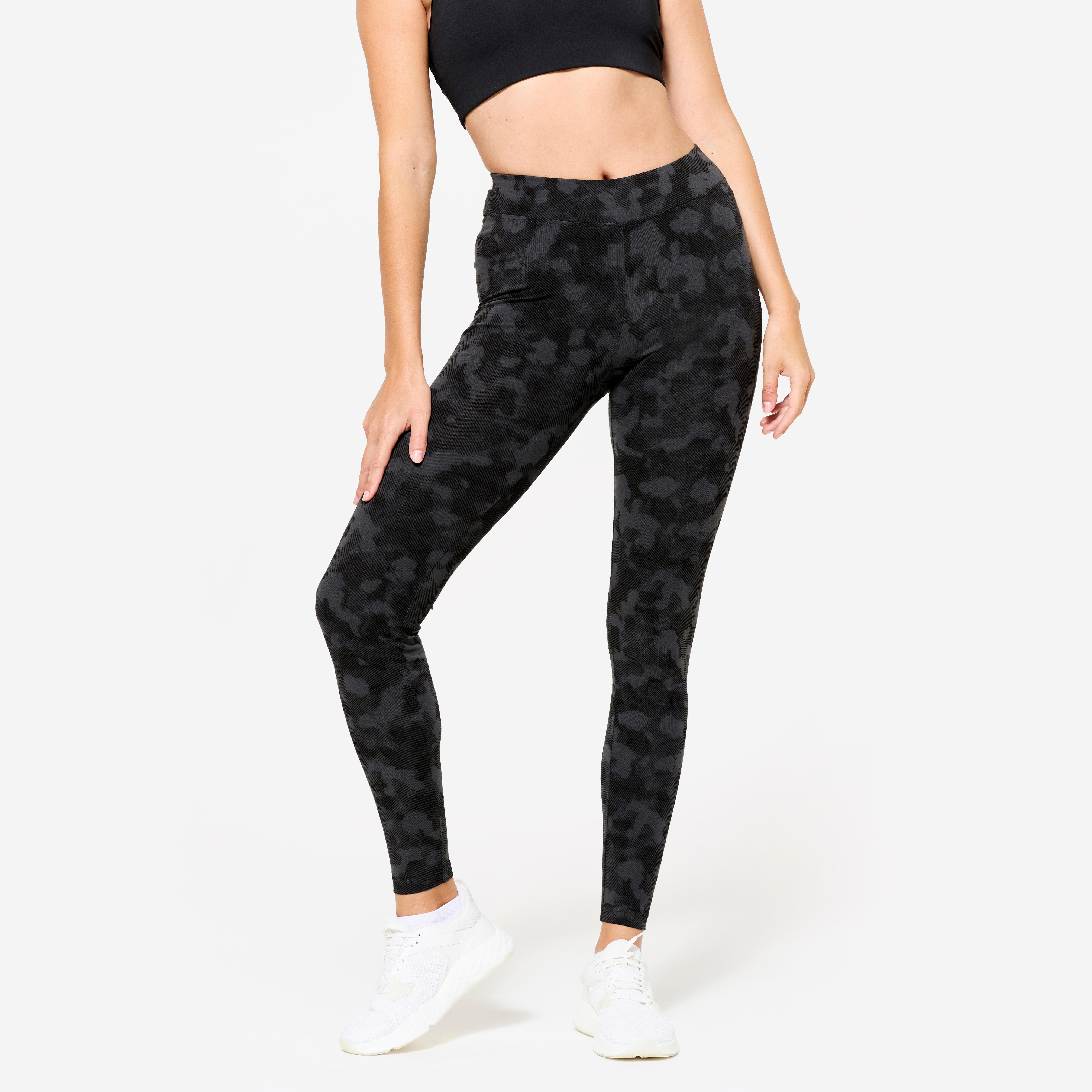 Legginsy fitness damskie Domyos
