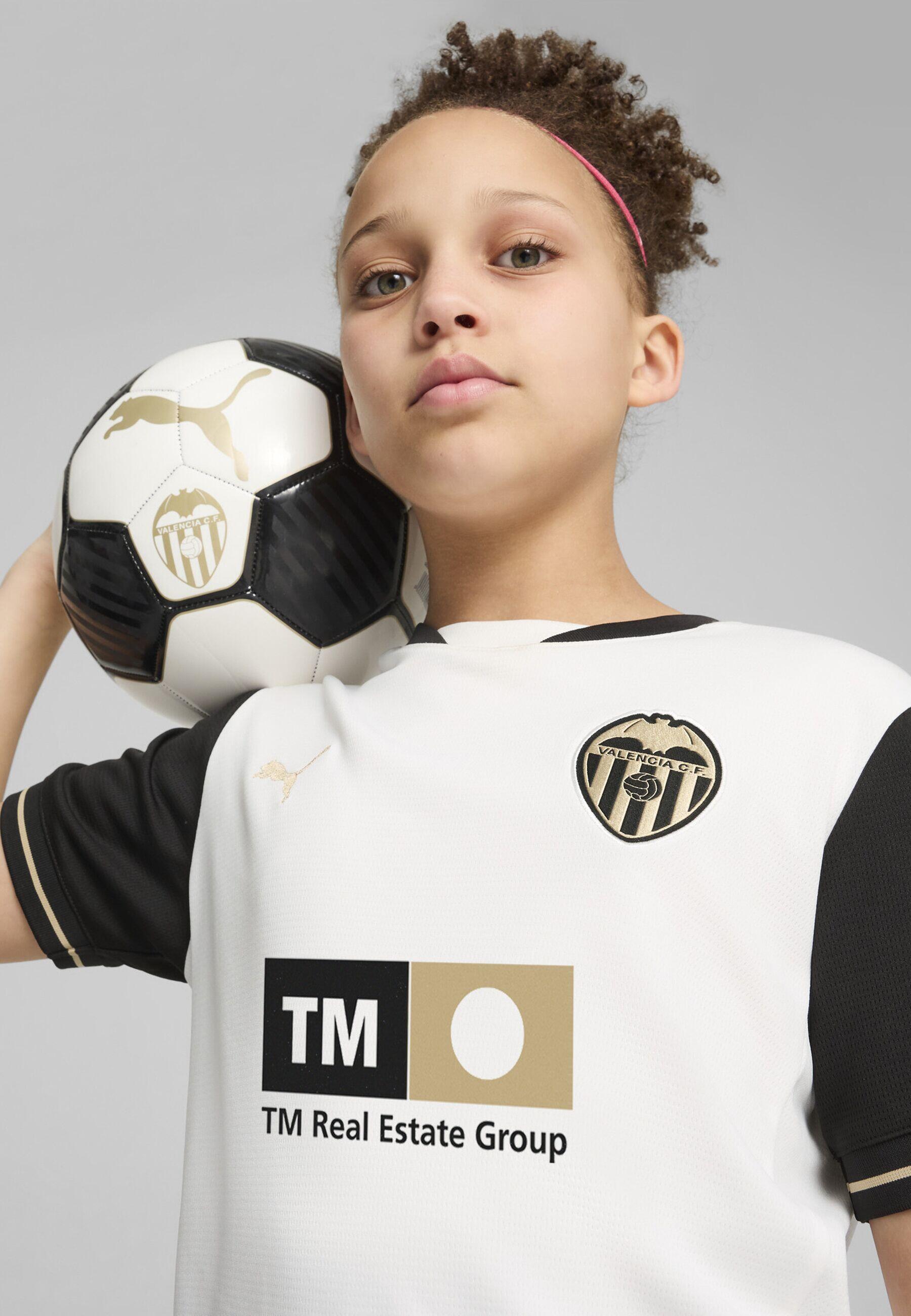 Młodzieżowa koszulka domowa Valencia CF 24/25 PUMA White Black