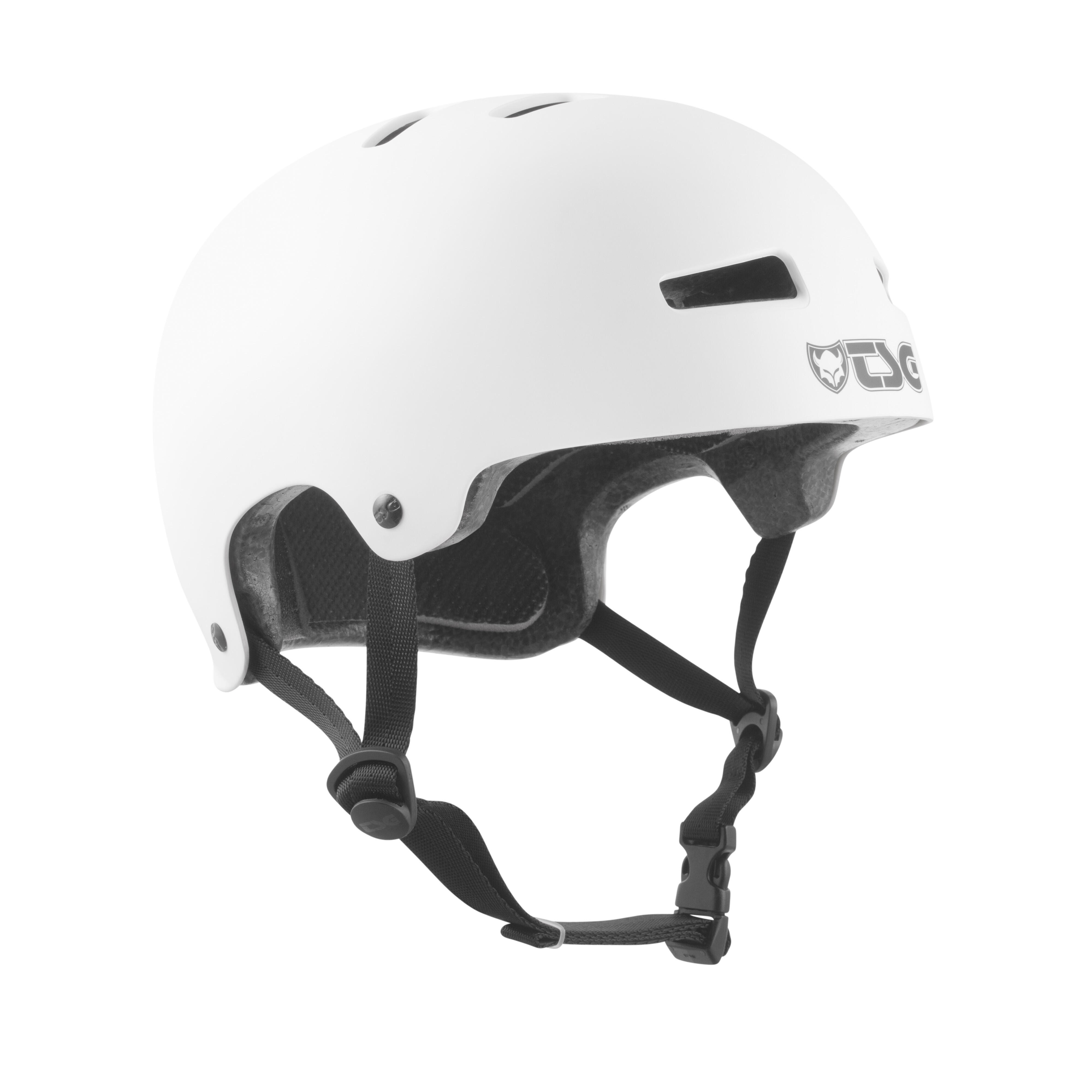 Kask ochronny Evolution Solid Color Youth Satin White