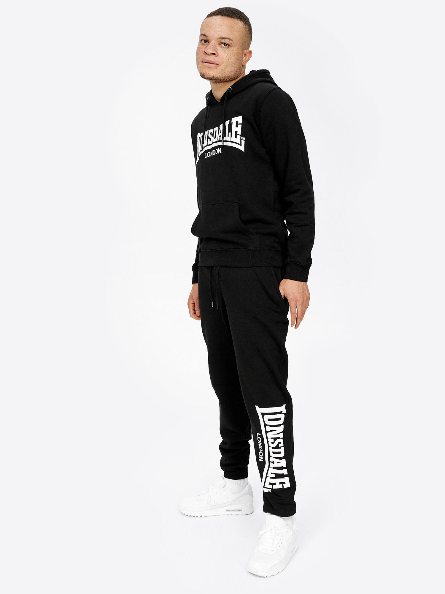 Dres z kapturem o regularnym kroju Lonsdale Cloudy