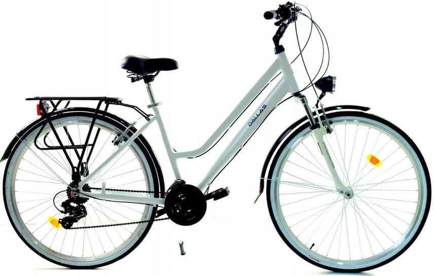Rower Miejsko-Trekkingowy Dallas Bike City Trekking Alu 28 21spd