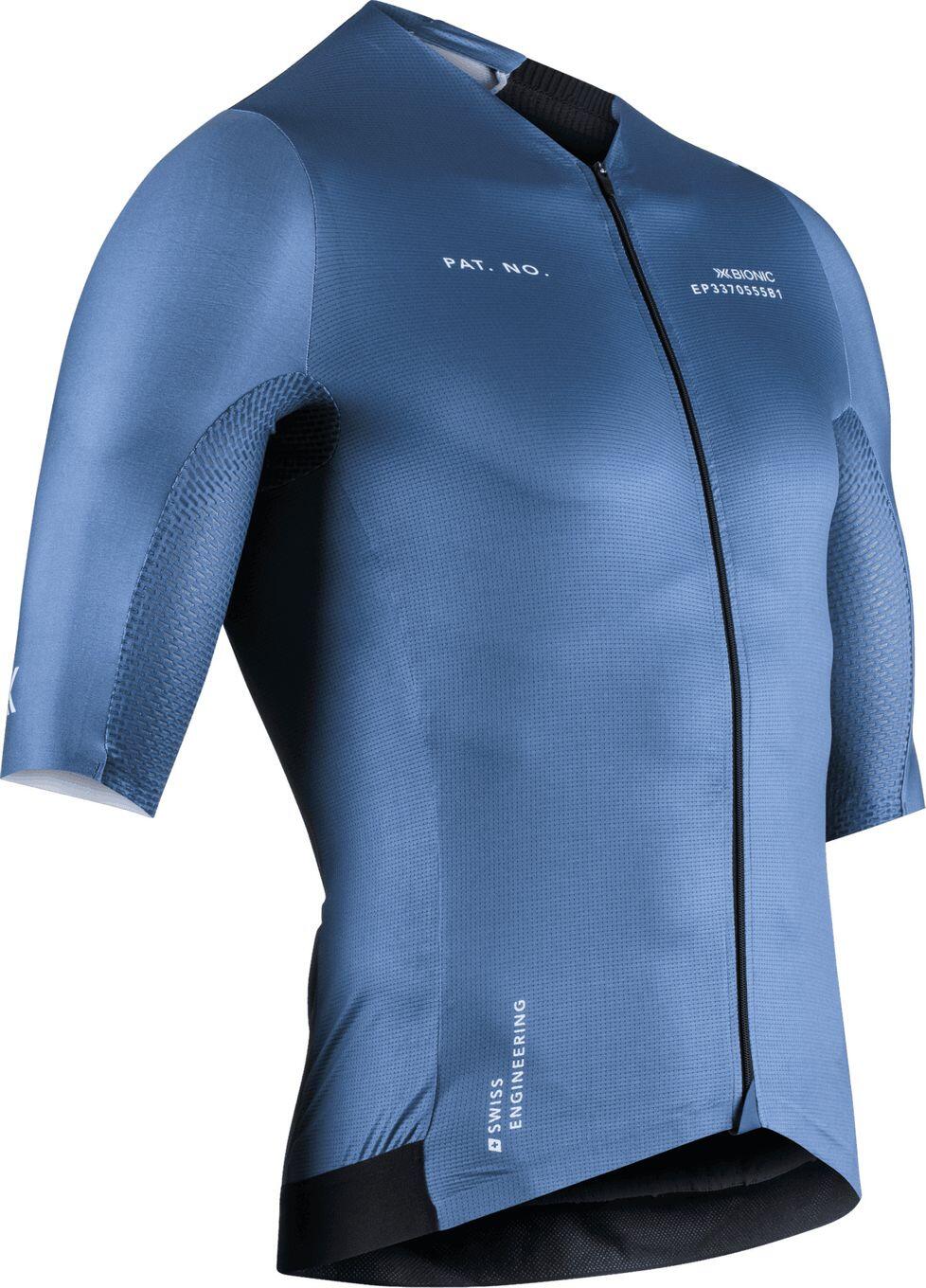 Koszulka rowerowa męska X-Bionic Corefusion Aero Jersey SS Blue