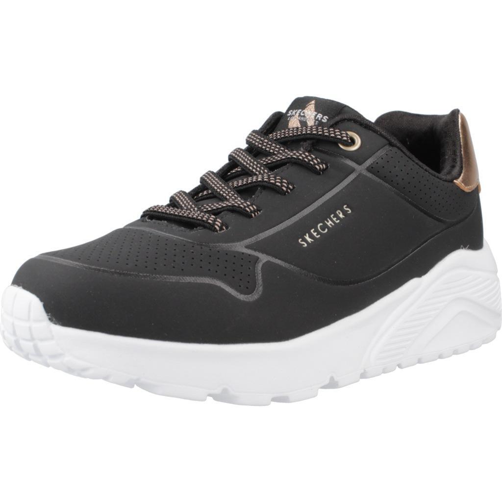 Buty SKECHERS UNO LITE-METALLIC MO Czarny