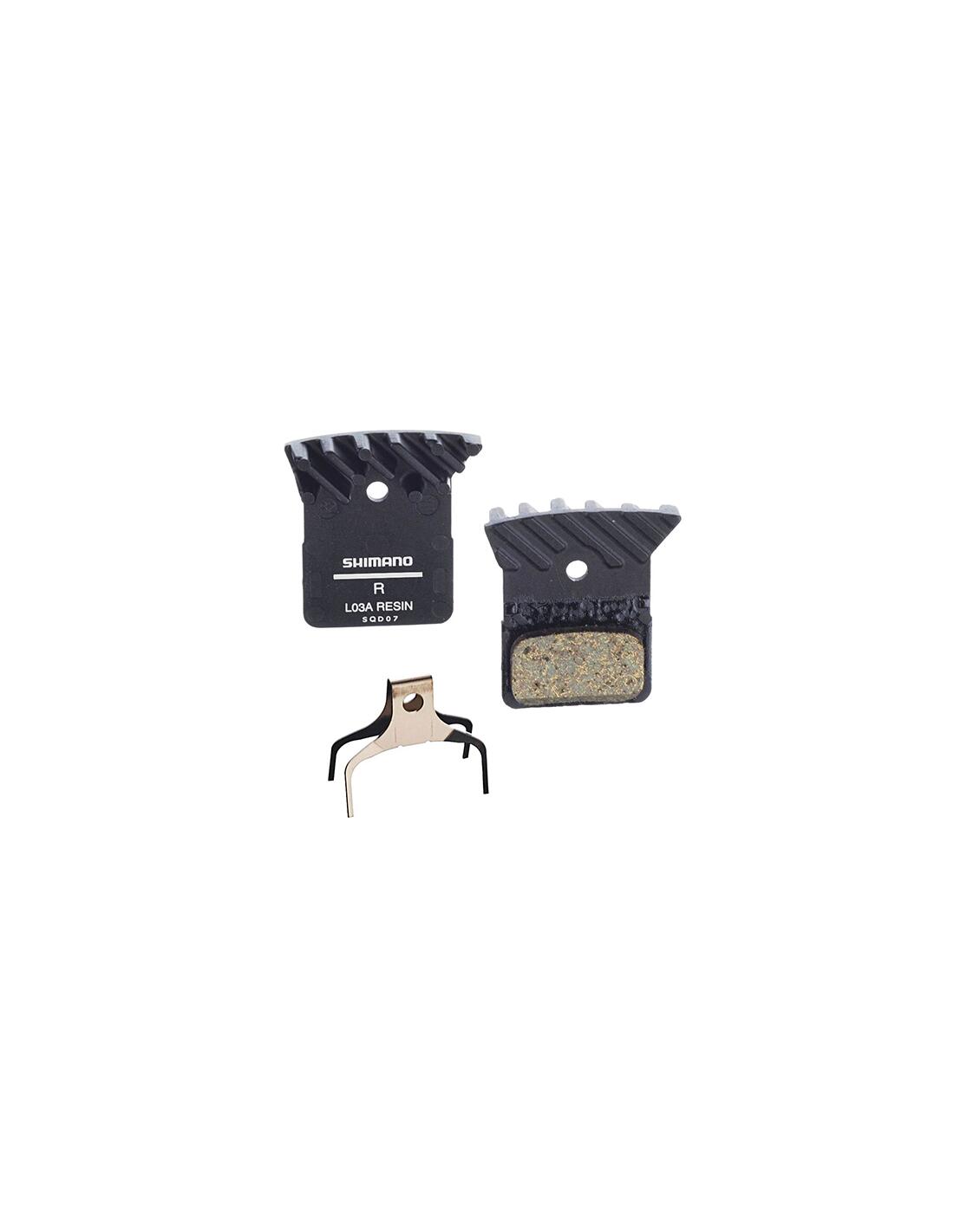 Zdjęcia - Klocek hamulcowy Shimano Zestaw Klocków Hamulcowych L03A Żywica Z Żeberkami Chłodzącymi Brak rozmiaru 