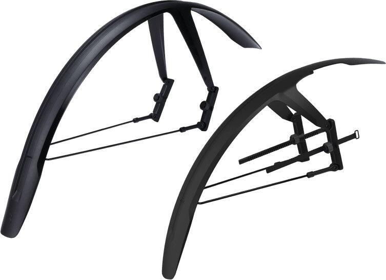 Garde-boue przedni i tylny BBB Cycling DiscGuard Plus