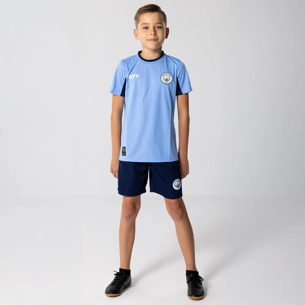 Strój piłkarski dla dzieci Manchester City Home 24/25