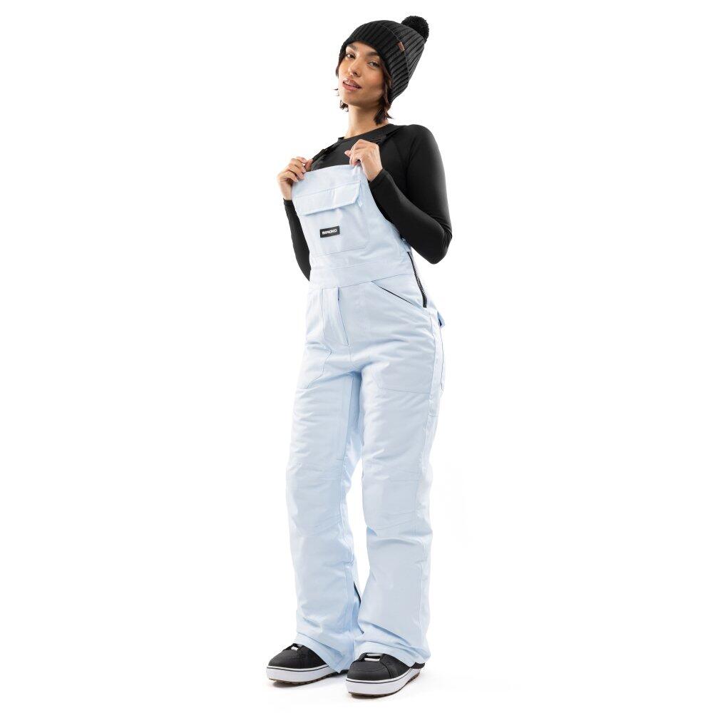 Damskie spodnie snowboardowe z szelkami Sporty zimowe Siroko B1-W Gala