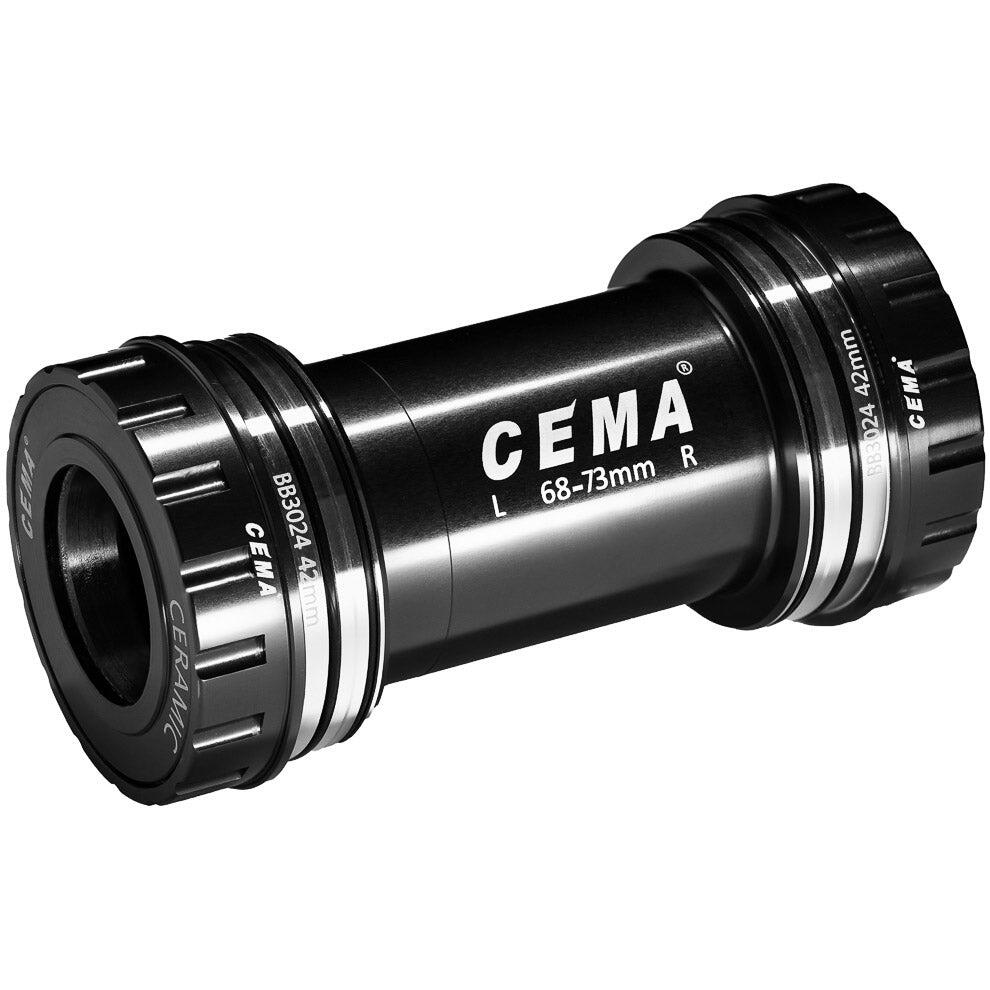 Cema BB30 Interlock suport dolnego mocowania, czarny