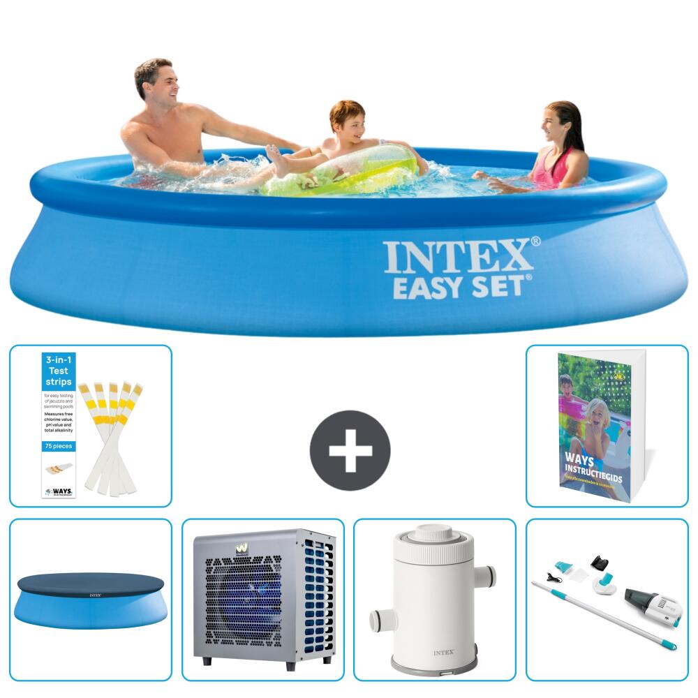 INTEX Basen Easy Set Okrągły - 305x61 cm - 7-częściowy S25