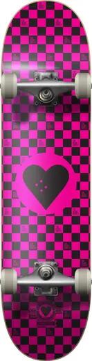 Deski Kompletne Heart Supply Round Logo Deskorolka Kompletna - 7.75 - Checks