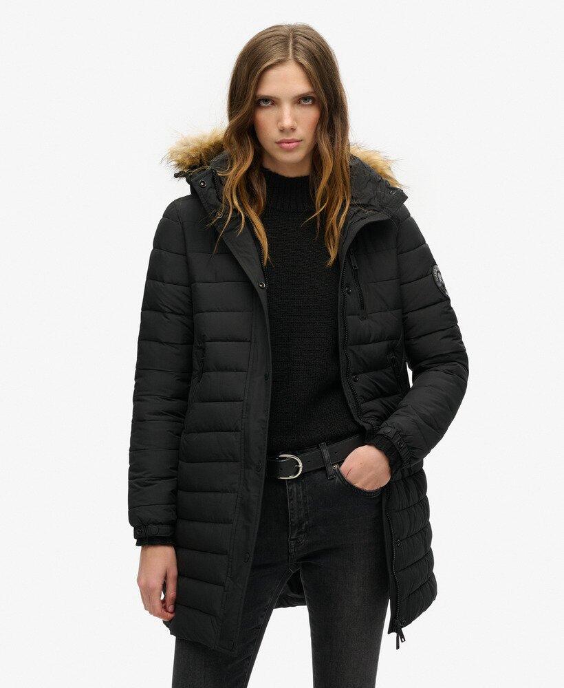 Parka damska z kapturem Superdry Fuji