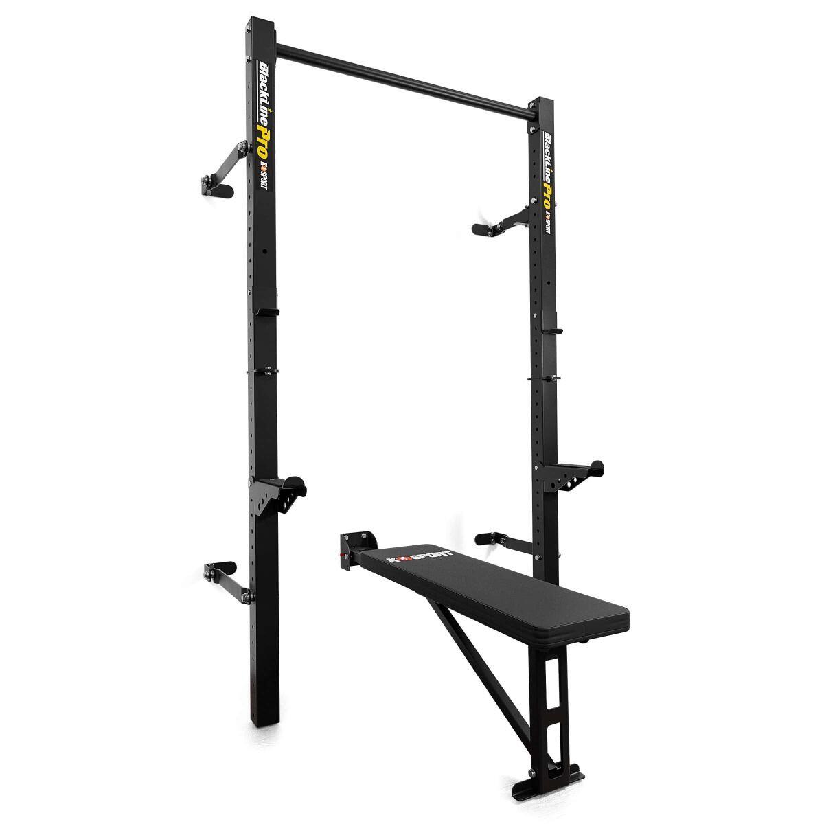 ZESTAW SKŁADANY KSG014 ŁAWKA + RACK STOJAKI DO WYCISKANIA K-sport KSG014