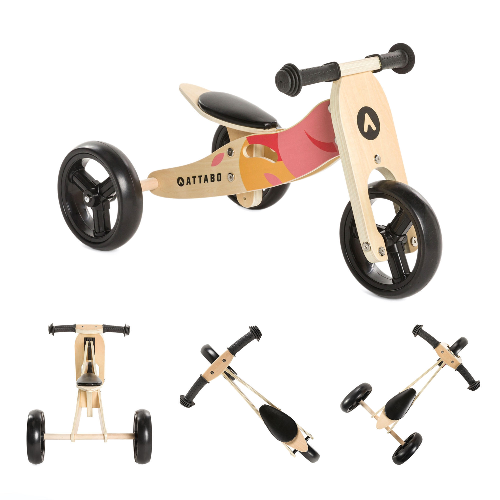 Rowerek biegowy ATTABO Ride 2w1 7