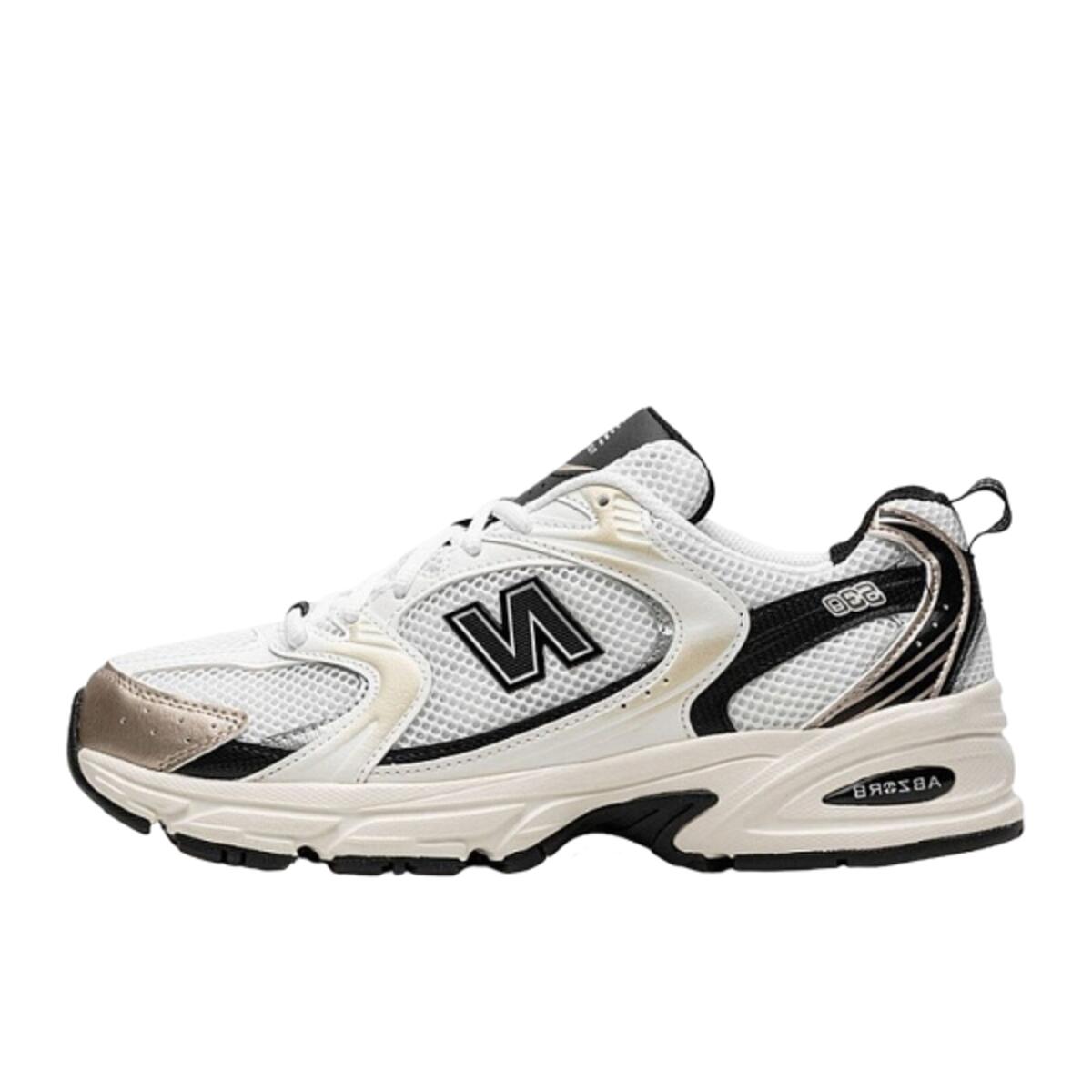 New Balance 530 White Light Gold Metallic