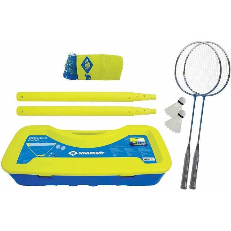 Zestaw do badmintona z siatką Compact