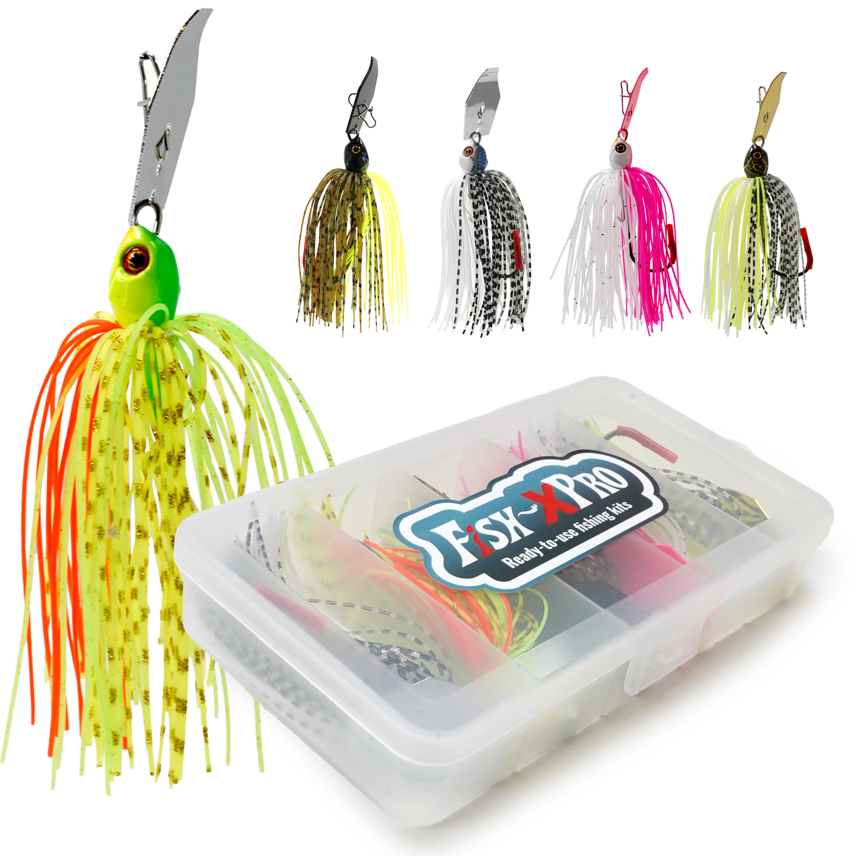 Chatterbait 8cm - 10g - 5 sztuk