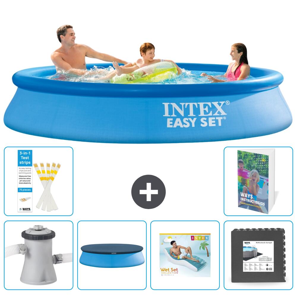 INTEX Basen Easy Set Okrągły - 305x61 cm - 7-częściowy S223