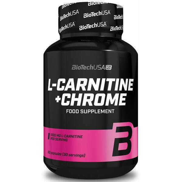 BioTech L-Carnitine + Chrome 60 Kapsel