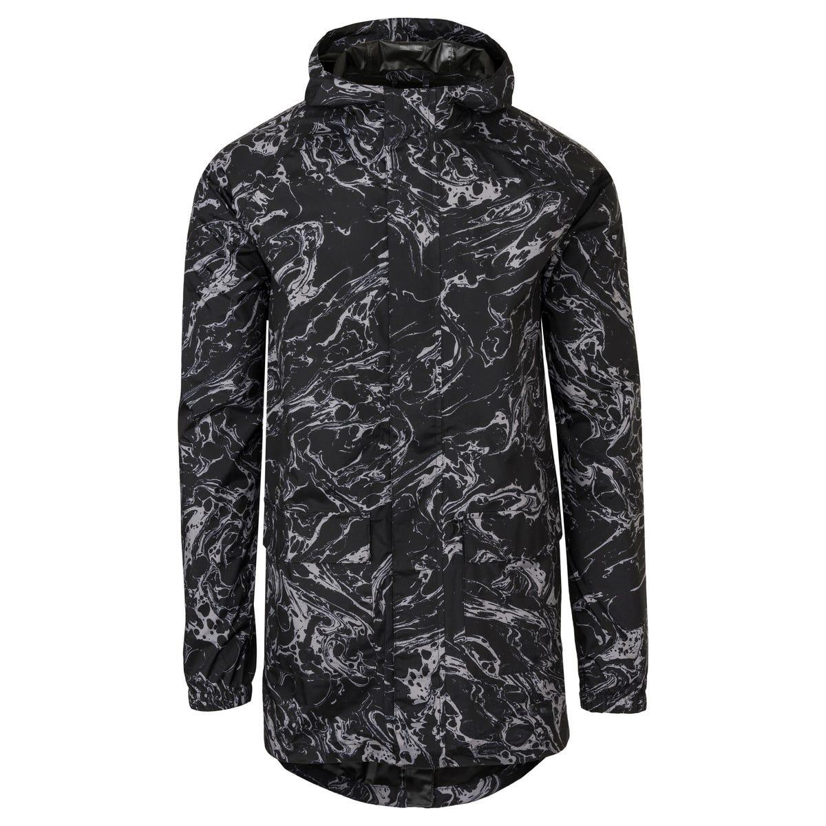 Motion Rain Parka Rain Jacket Marble