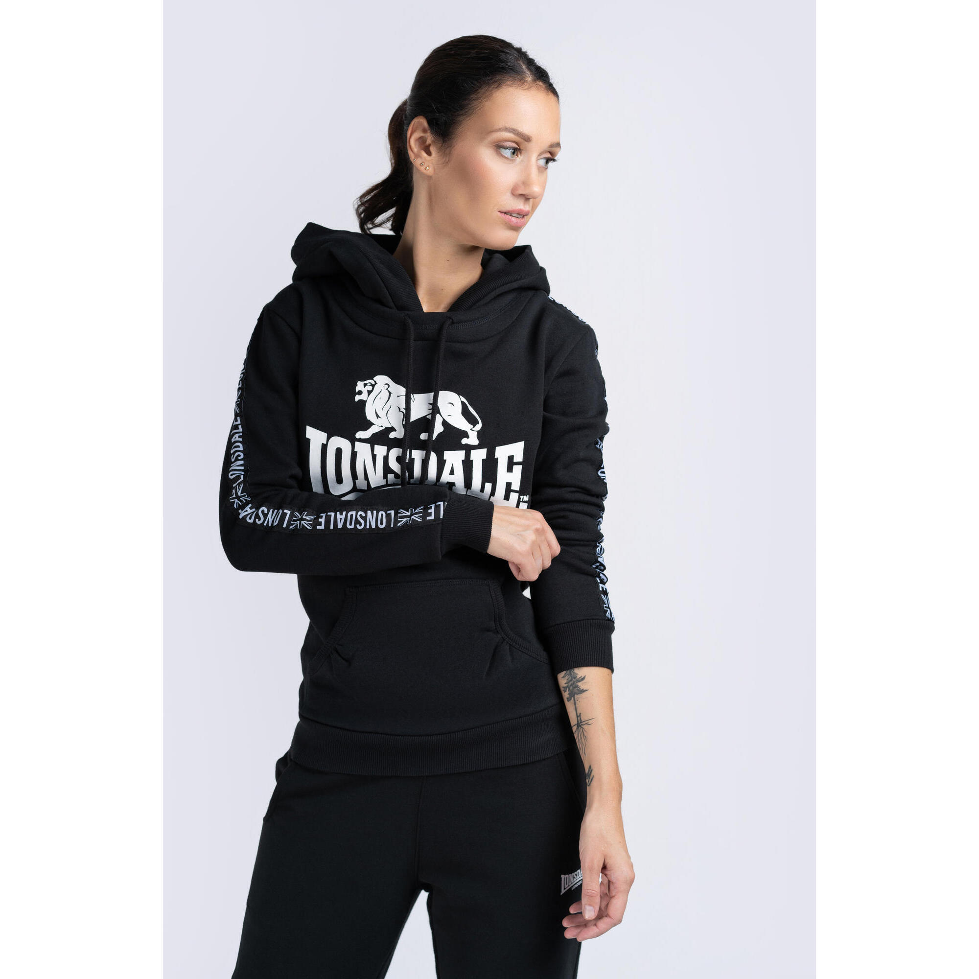 Bluza damska z kapturem Lonsdale Dihewyd
