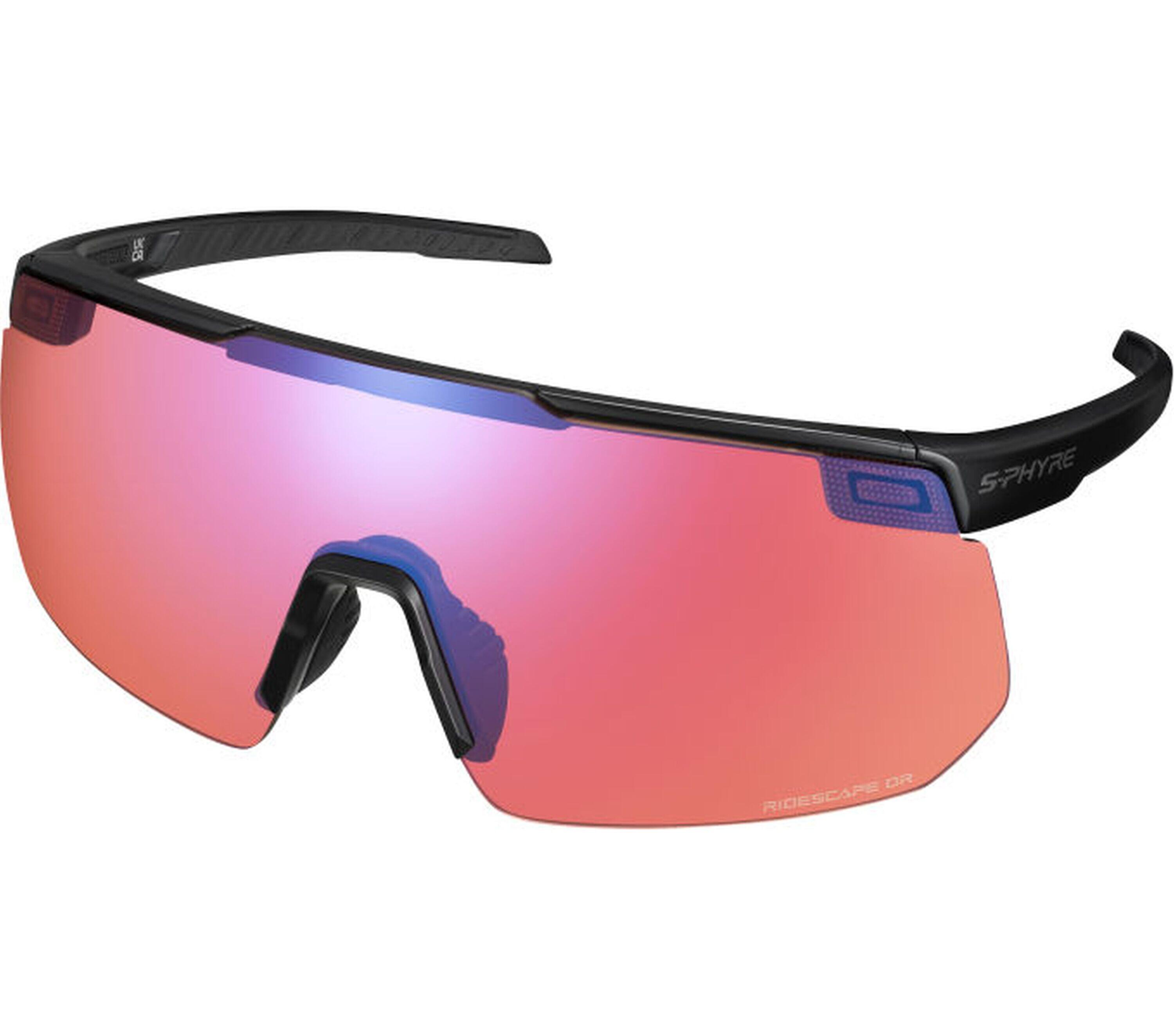 Brille S-PHYRE 2 Ridescape Off-Road, czarny matowy