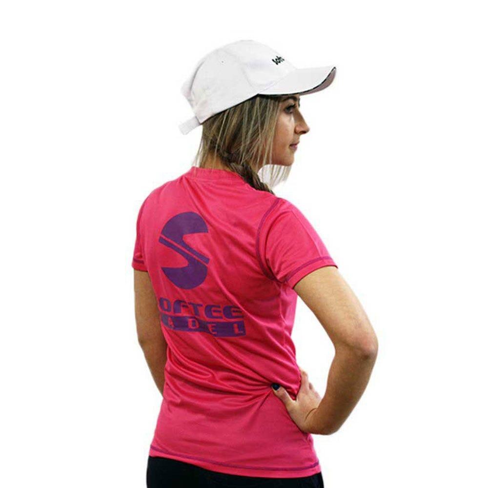 Softee Padel Zero damska koszulka różowa XS