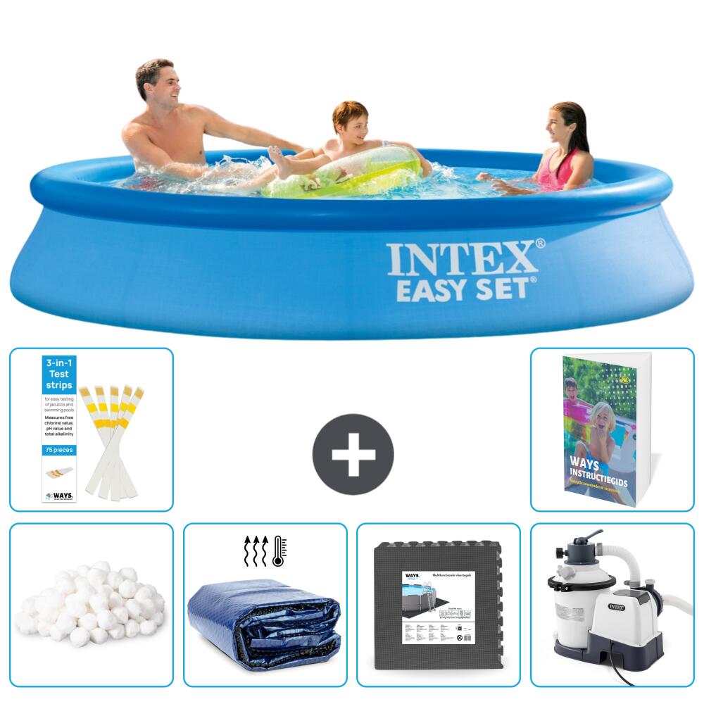 INTEX Basen Easy Set Okrągły - 305x61 cm - 7-częściowy S31