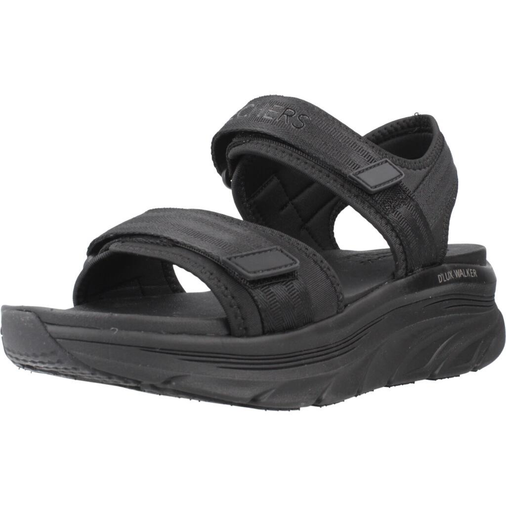 Sandały SKECHERS DLUX WALKER ADORE Czarny