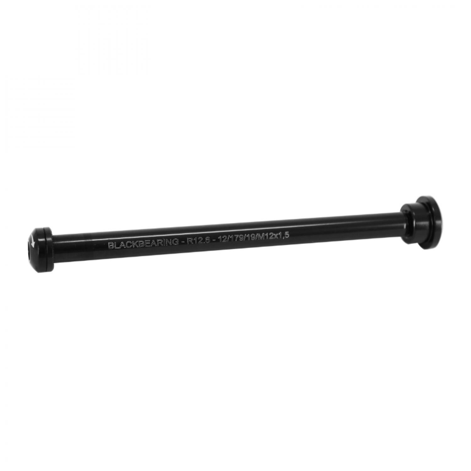 Oś koła Black Bearing 12 mm - 179 - M12x1,5 - 19 mm - R12.6