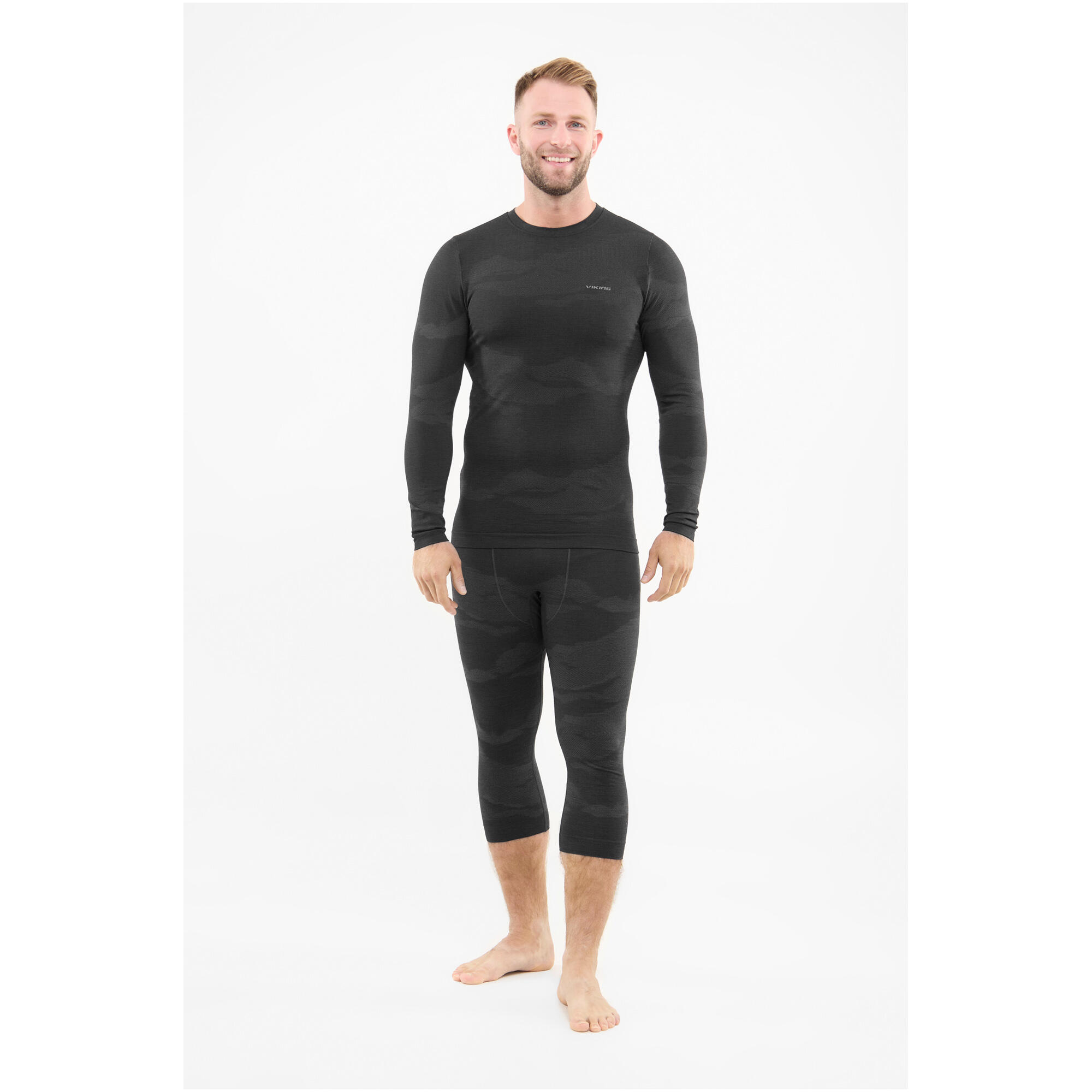 Bielizna męska VIKING Gasher Man Set 3/4 Merino