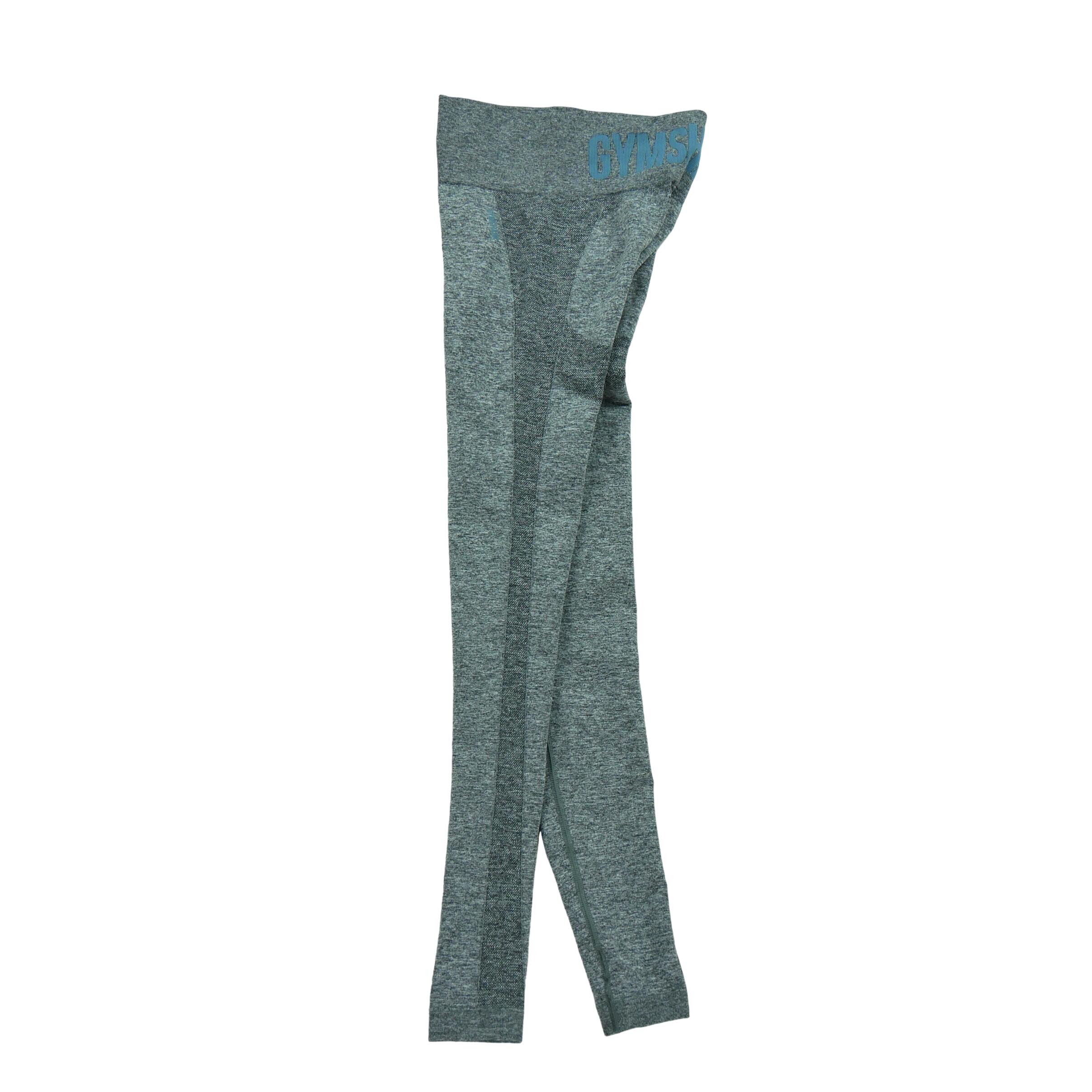 Second life - Legginsy fitnessowe dla kobiet szare - Jak nowy