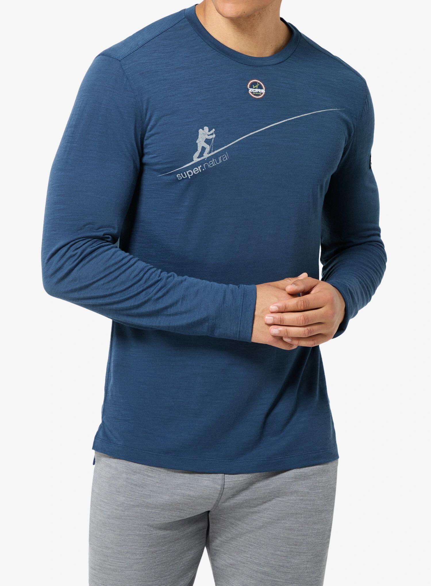 Bluza bez kaptura Super.natural HZSG Haute Route LS