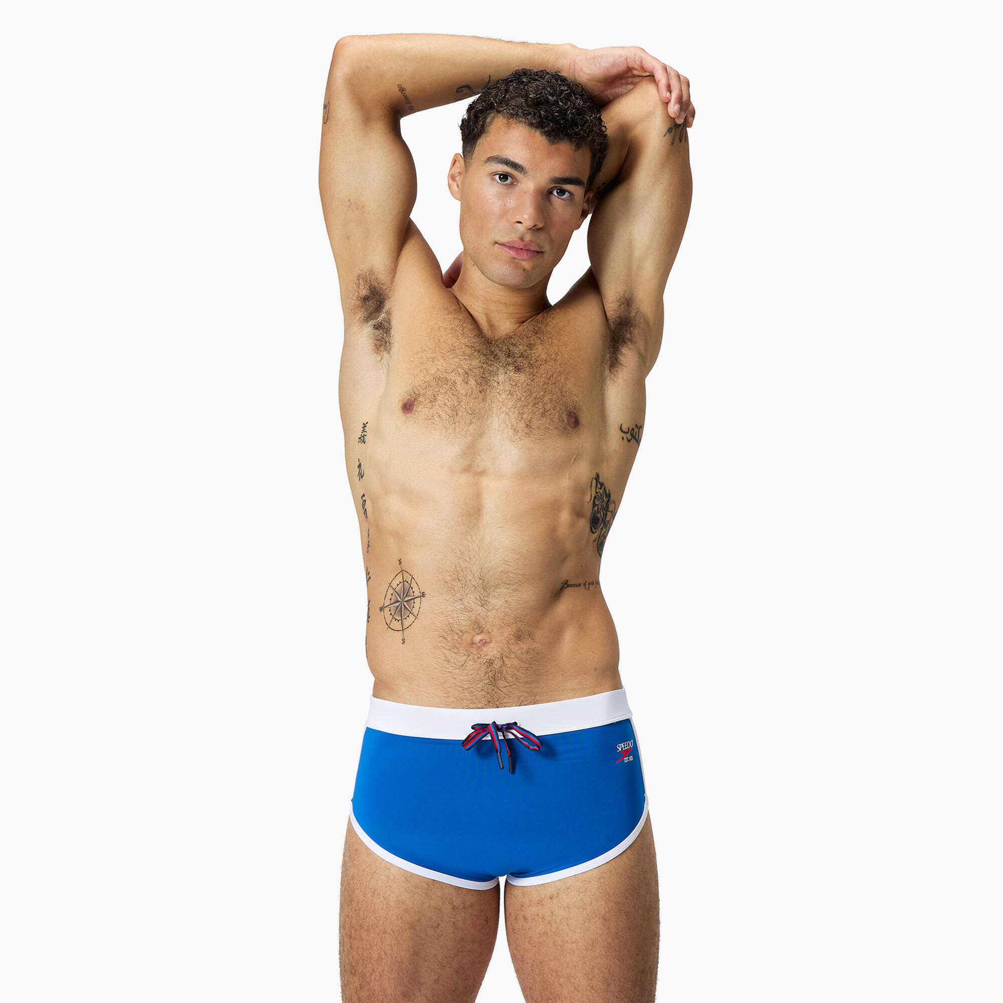 Kąpielówki męskie Speedo Jetstream Retro Logo Brief