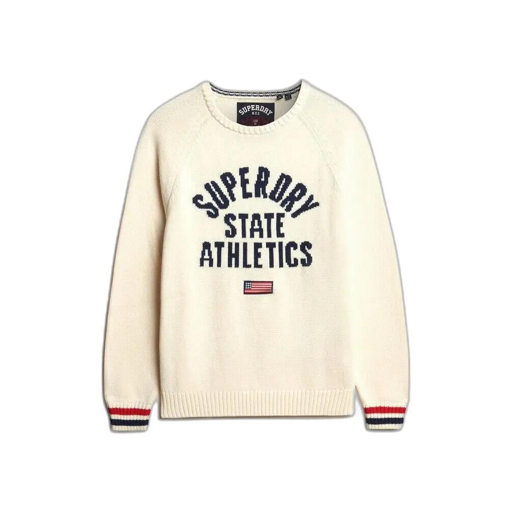 Sweter damski Superdry Slouchy Intarsia