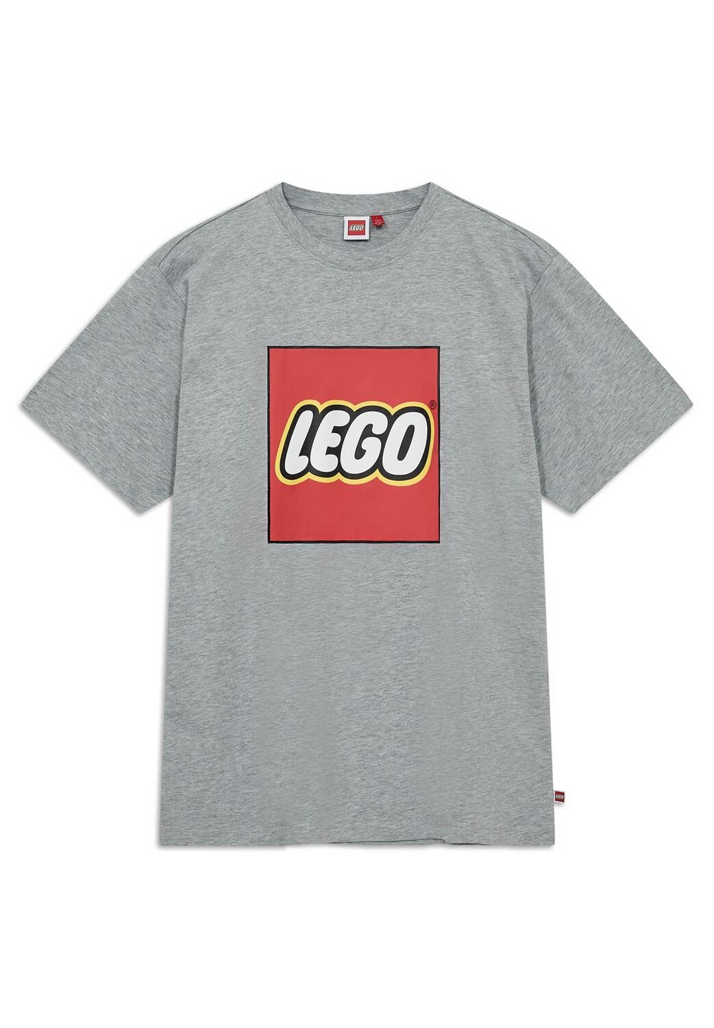 Koszulka z krótkim rękawem LEGO Tace201 Szara