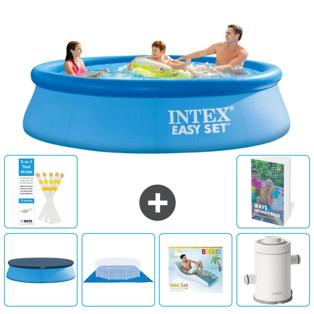 INTEX Basen Easy Set Okrągły - 305x76 cm - 7-częściowy S148