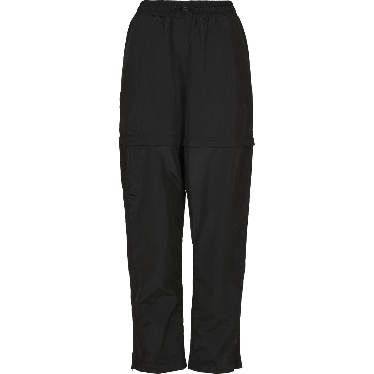 Spodnie damskie Urban Classics shiny crinkle duże rozmiary