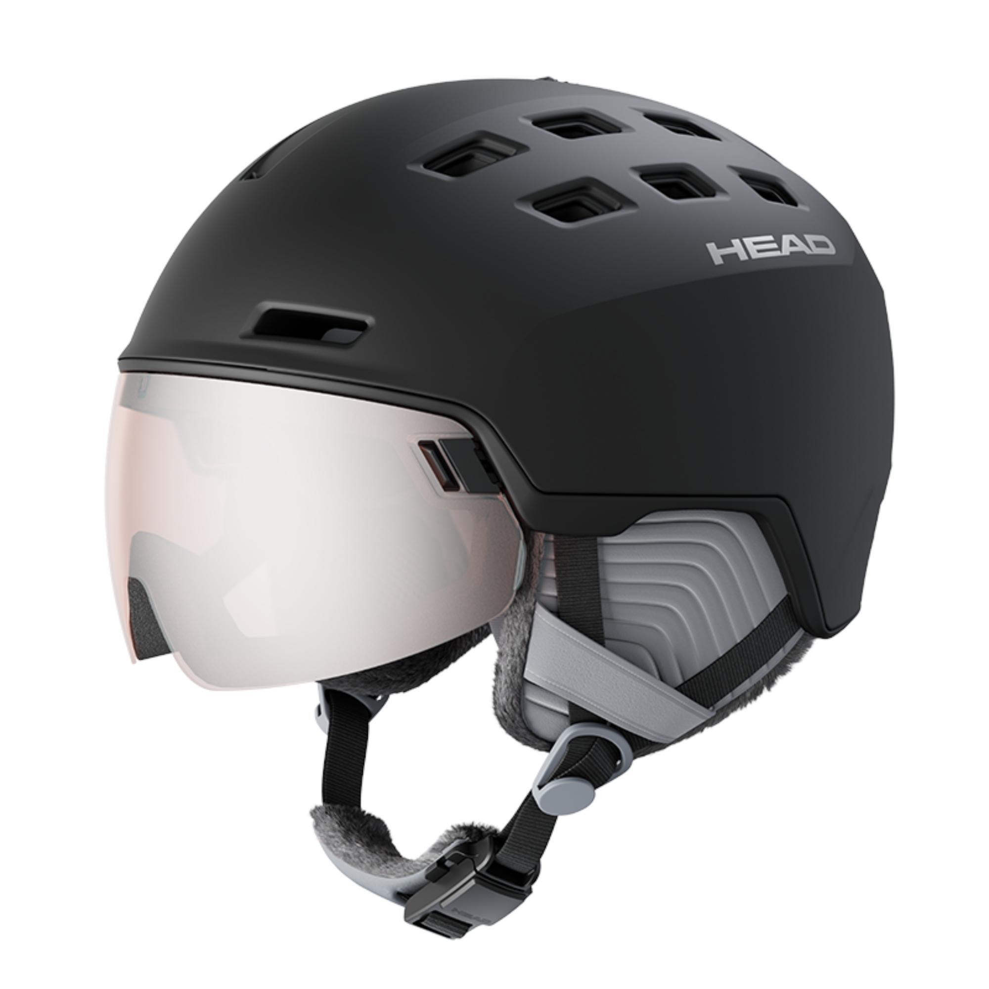 Kask narciarski dla dorosłych Head Rachel Black z szybą
