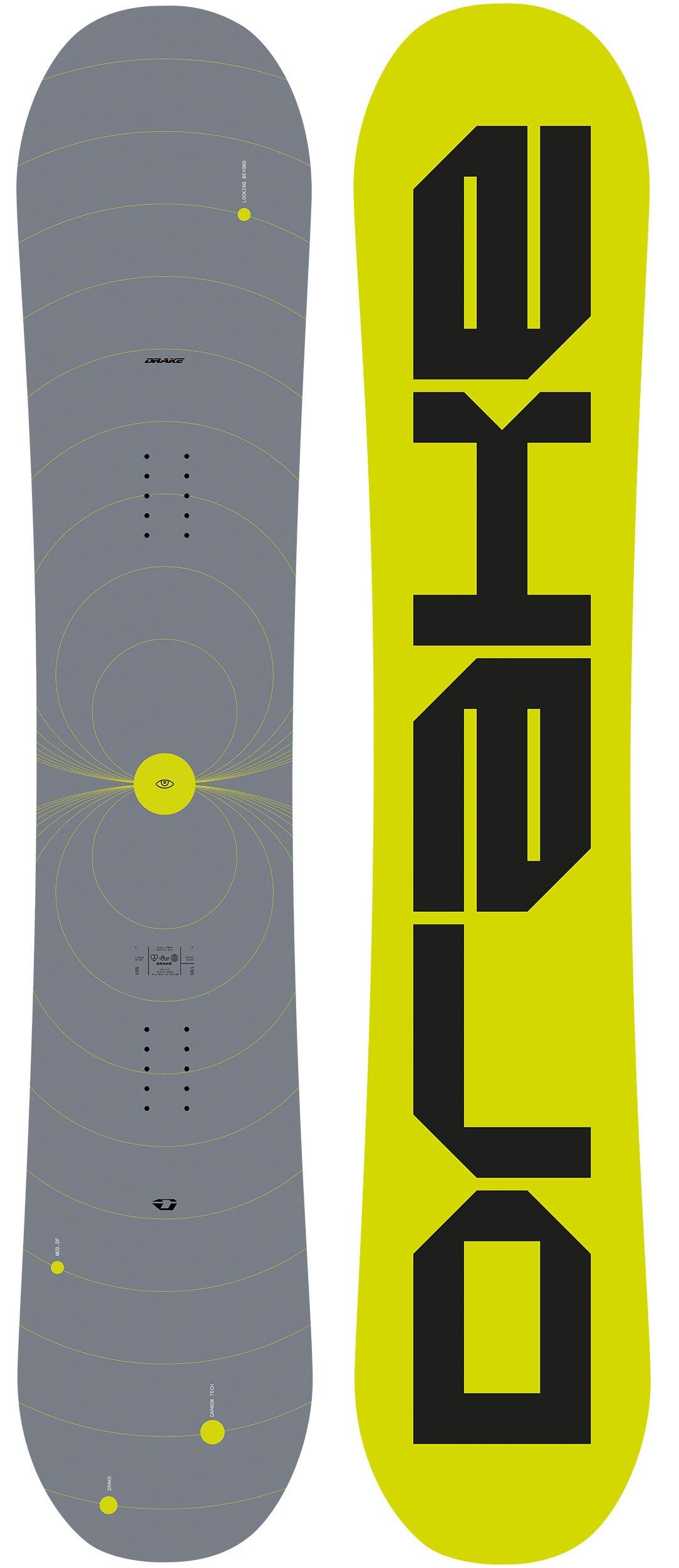 Deska snowboardowa DRAKE DF, 156 cm szeroka