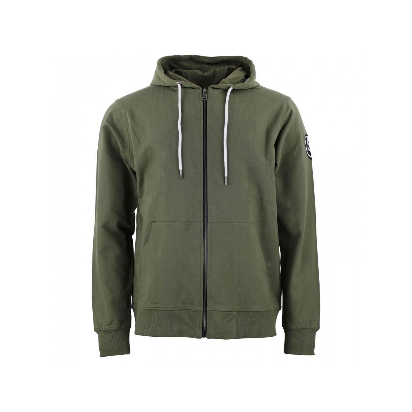 Bawełniana bluza zapinana na zamek Peak Mountain French Terry