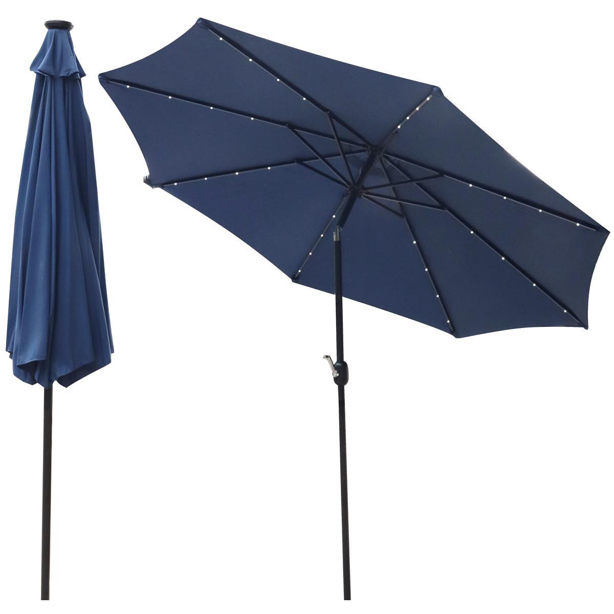 Parasol turystyczny z oświetleniem LED 300CM