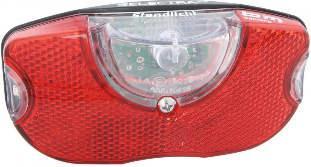 Busch + Müller Selectra Plus lampka tylna LED na bagażnik 50 mm
